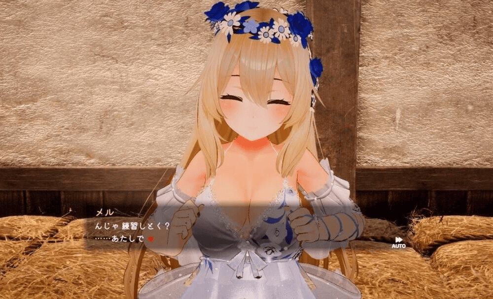 【3D-PC-官中】女神メルのおさわりH神判1